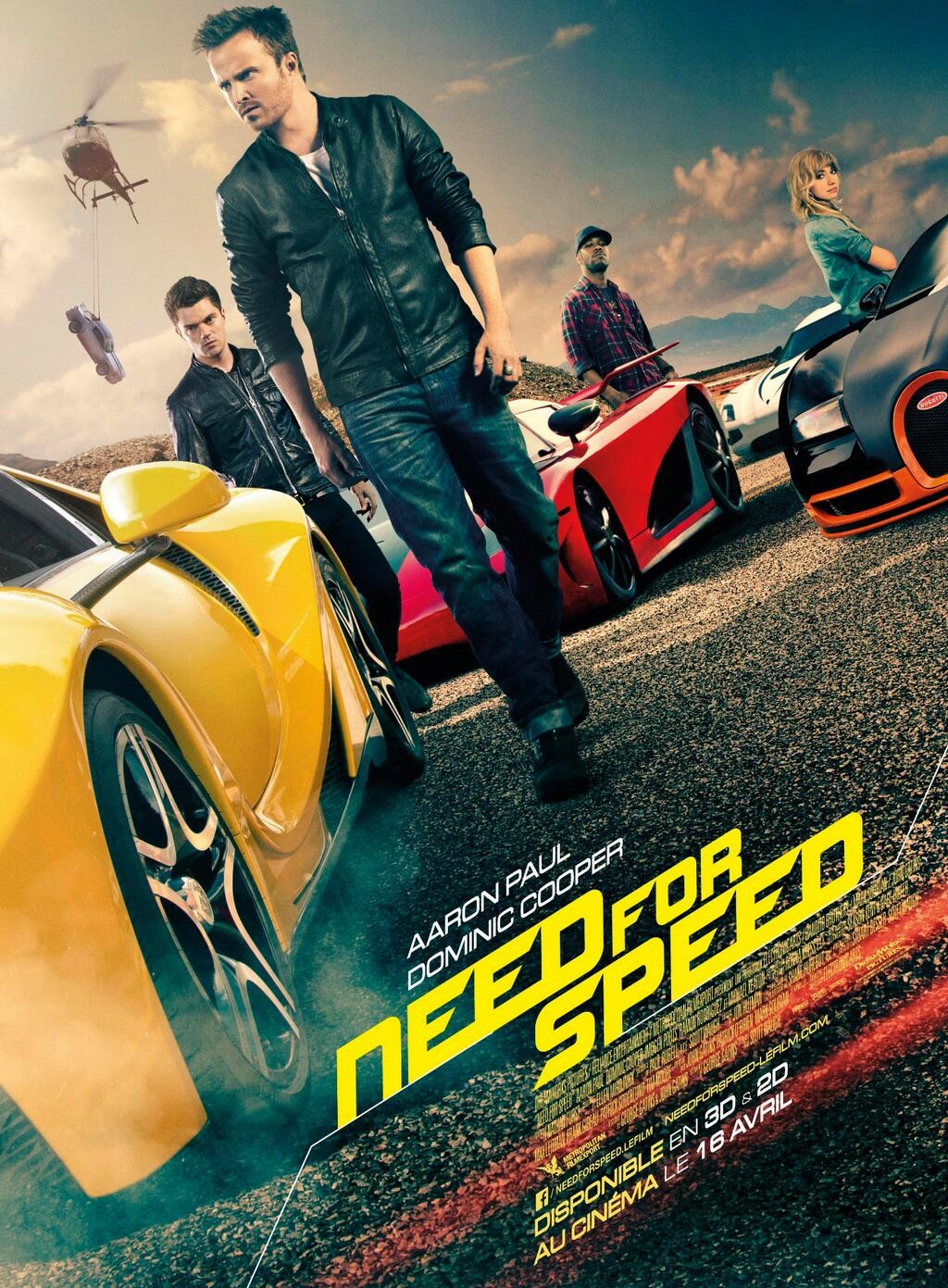 دانلود Need for Speed 2014 - فیلم جنون سرعت (دوبله فارسی) 