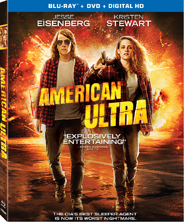 American Ultra Blu-ray Cover
