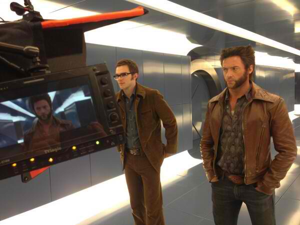 Beast and Wolverine in X-Men Days of Future Past