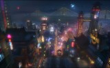 Big Hero 6 San Fransokyo At Night