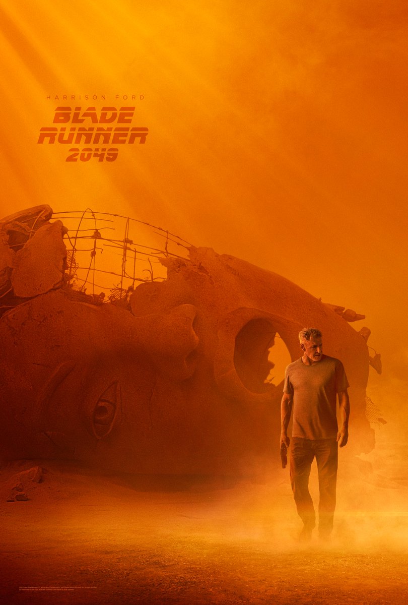 Blade Runner 2049 Harrison Ford Poster Art