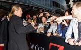 Brad Pitt Engages Crowd at World War Z Sydney Premiere