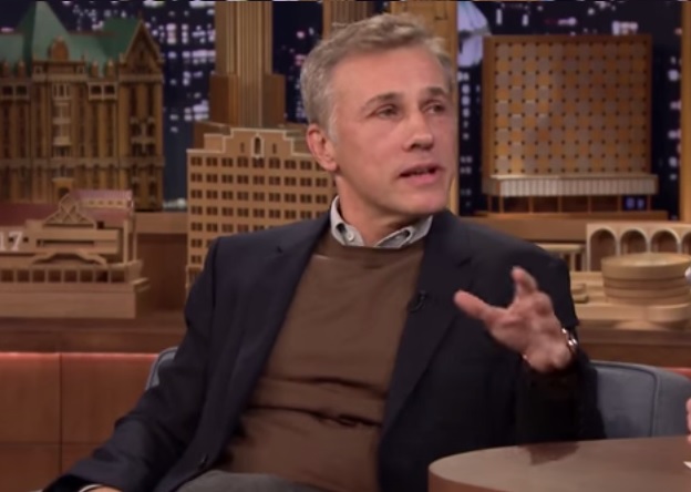 Christoph Waltz-Tonight Show