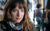 Dakota Johnson as Anastasia Steele in Fifty Shades of Grey