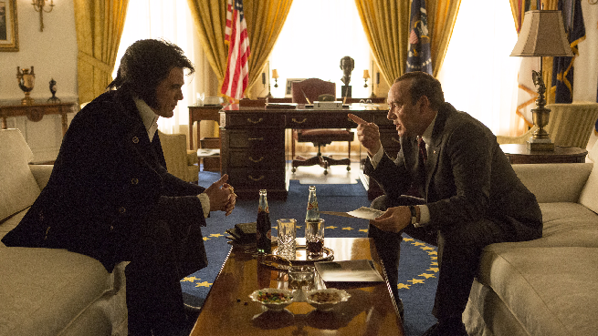 Elvis & Nixon's First Look Still Features Michael Shannon and Kevin Spacey as the Title Characters