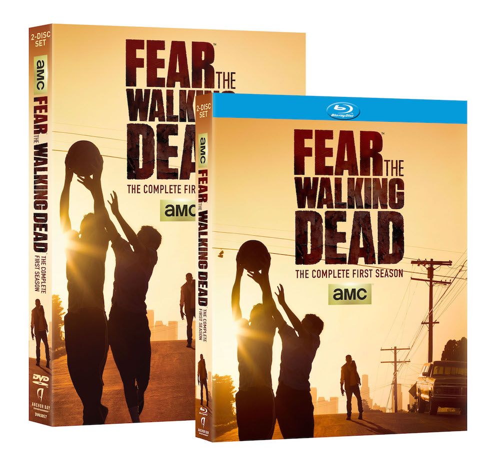 Fear the Walking Dead Blu-ray and DVD Covers