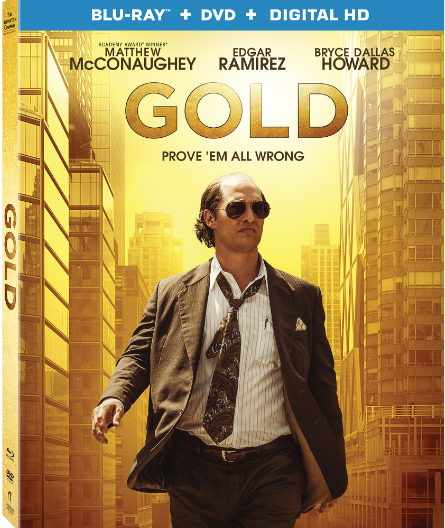 Matthew McConaughey Gold Blu-ray