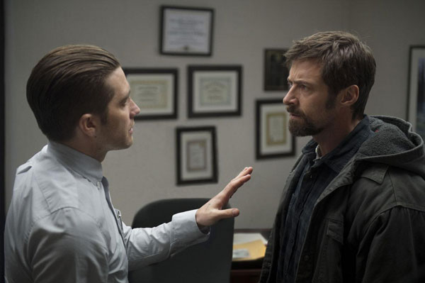 Hugh Jackman & Jake Gyllenhaal in Prisoners