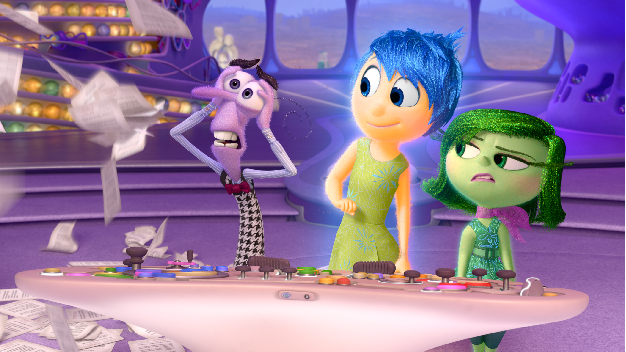 Inside Out Fear, Joy and Disguist Image