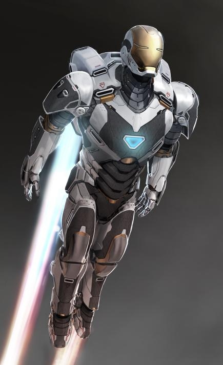 Iron Man 3 Space Armor Concept Art Iron Man 3 Space Armor Iron Man 3 Hulkbuster and Space Armor Concept Art Leaks