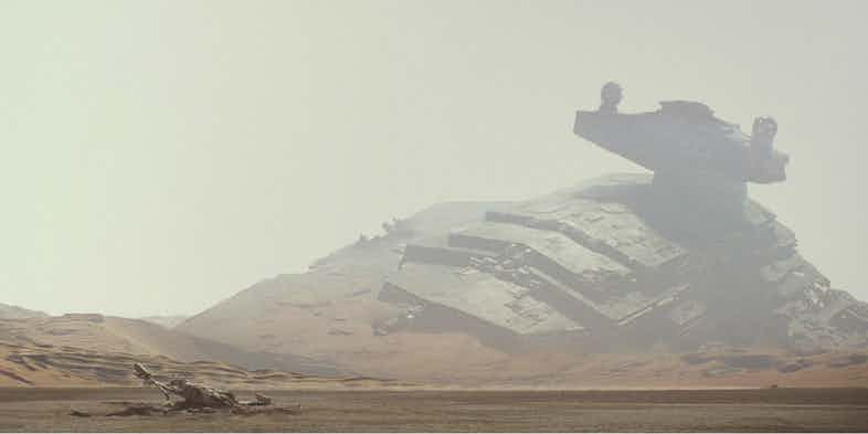 Star Wars: The Force Awakens Jakku Concept Art