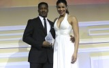 Jordin Sparks in BCBGMAXAZRIA at African American Film Critics Association Awards