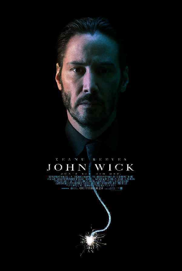 Keanu Reeves Seeks Vengeance in John Wick Teaser Poster