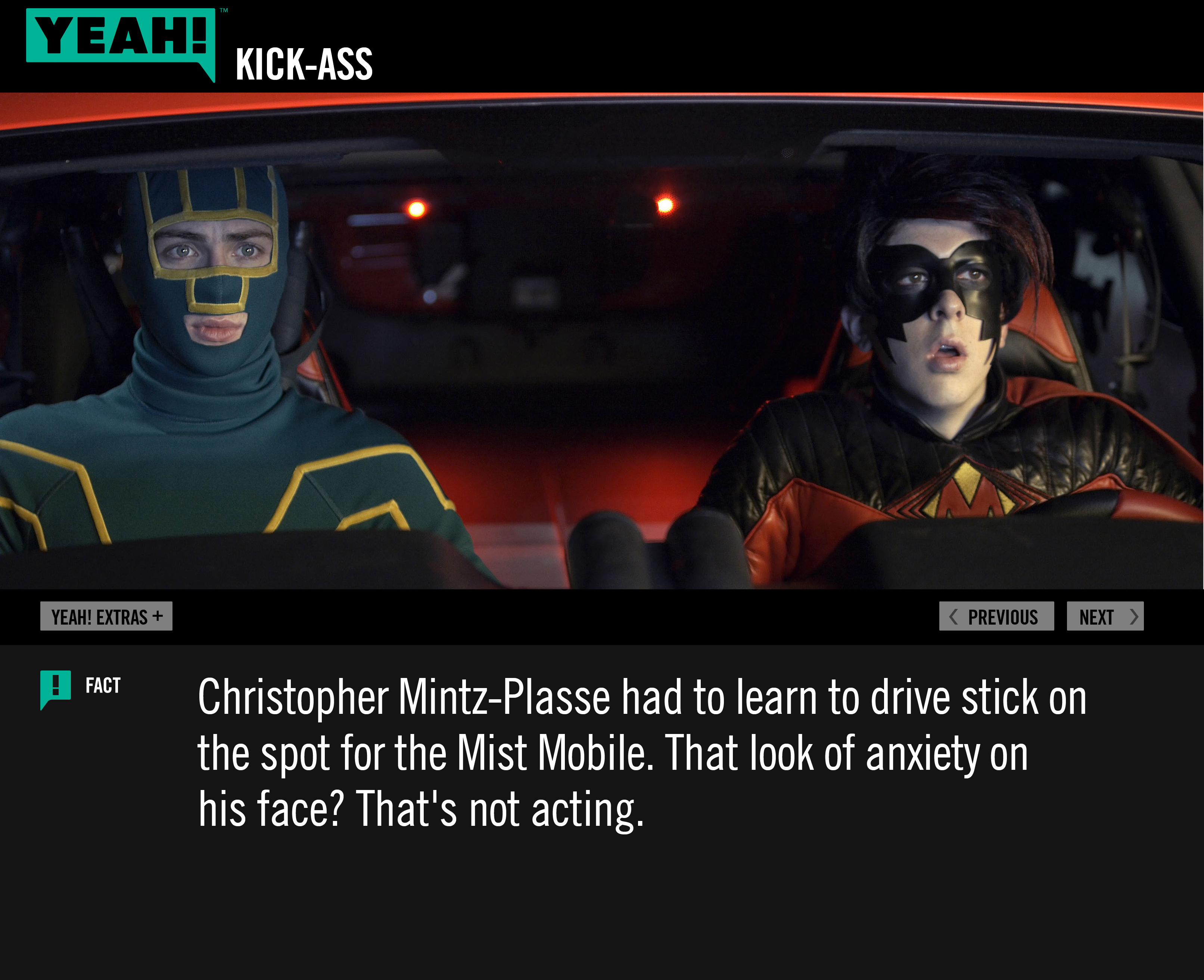 Kick-Ass Factoid Kick-Ass Factoid