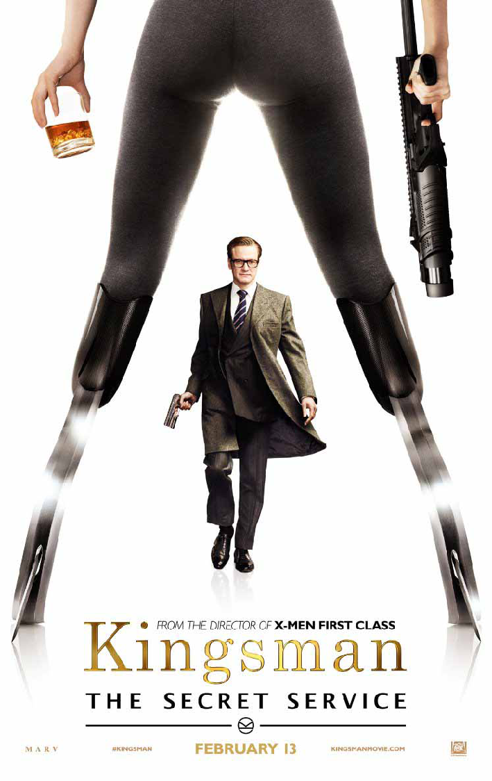 Kingsman: The Secret Service Colin Firth Poster