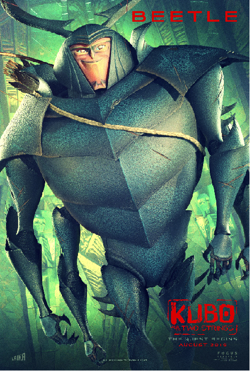 Kubo Bettle Character Poster