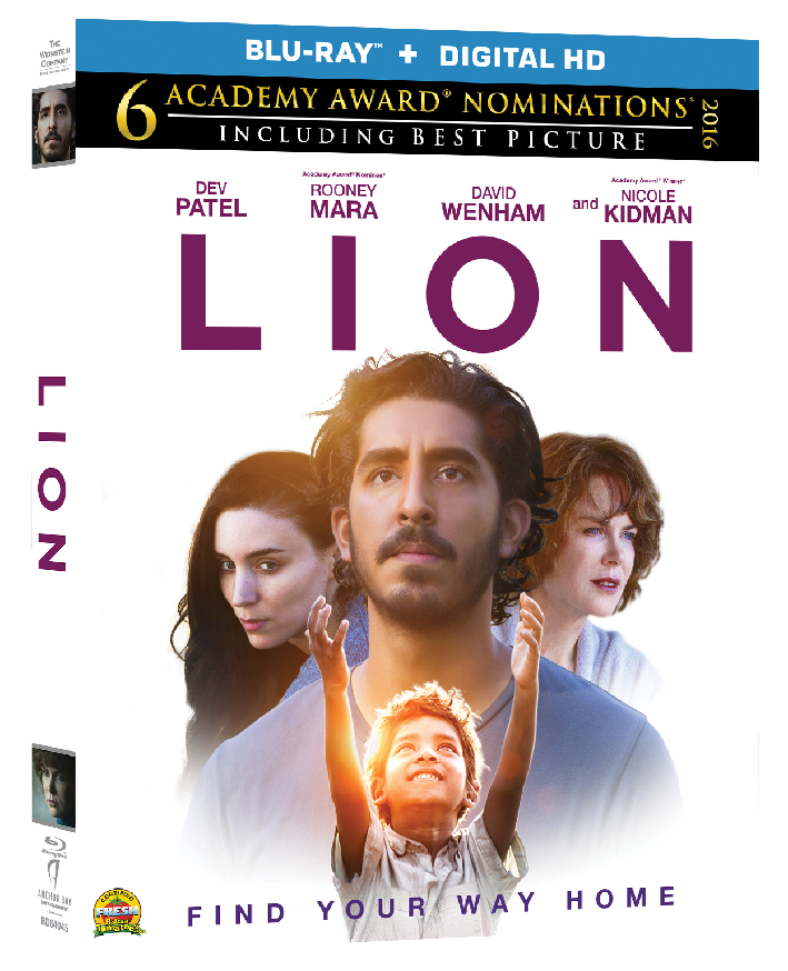 Lion Blu-ray Cover Art
