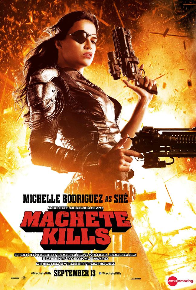 Machete Kills Michelle Rodriguez Movie Poster