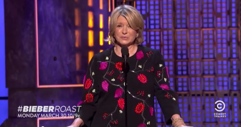 Martha Stewart Discusses Brownies During The Comedy Central Roast of