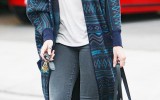 Nikki Reed Casually Accessorizes with Loeffler Randall Tote