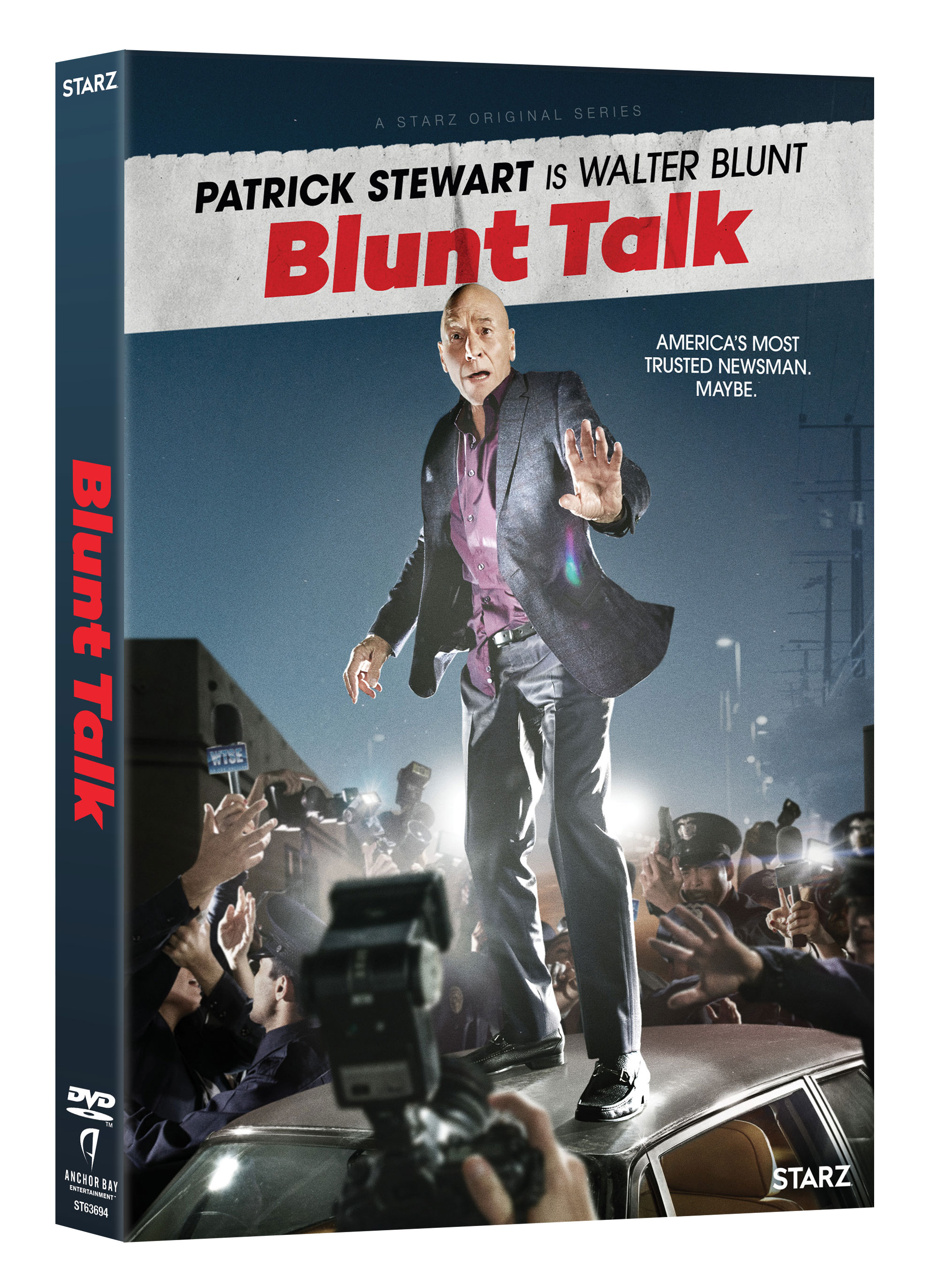 Blunt Talk Season 1 DVD Giveaway Has Patrick Stewart Sharing Wisdom with American Audiences