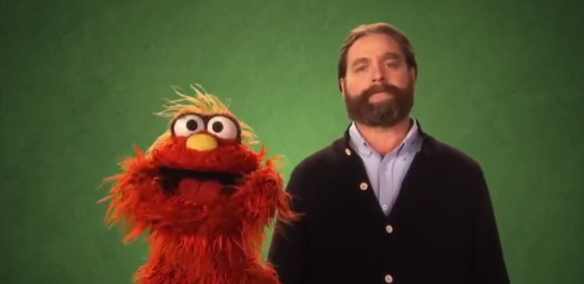 Sesame Street-Zach Galifianakis