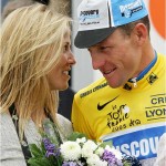 Sheryl Crow with Lance Armstrong when Cyclist Asked Teammate to Cover Up Doping 150x150 Oympic Swimmer Ryan Lochete Says Lance Armstrong Controvery Sad Time in Sports History