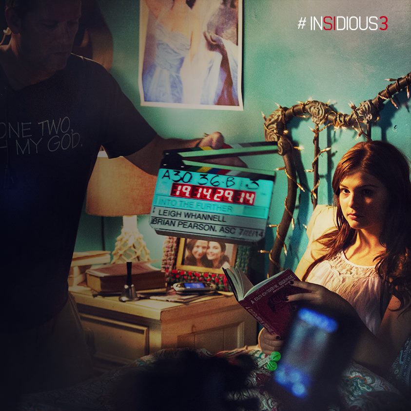 Stefanie Scott Insidious Chapter 3 Set Still