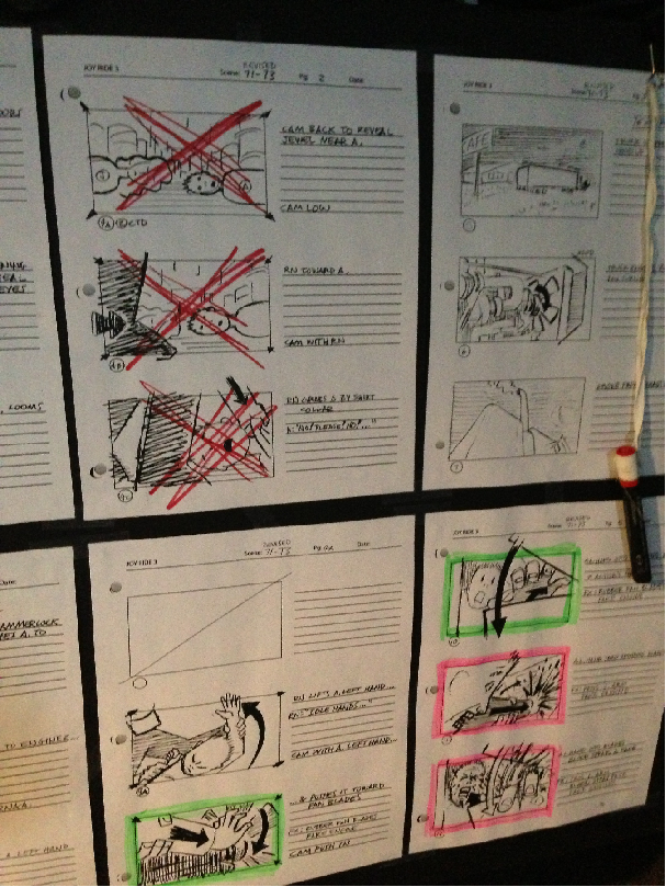 Storyboard Joy Ride 3: Road Kill