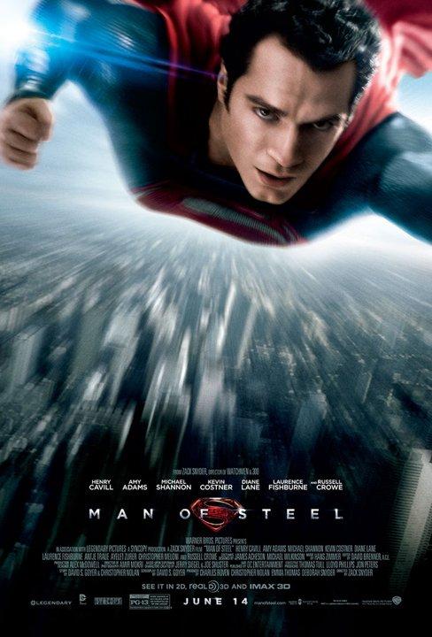 Superman Man of Steel Flight Poster