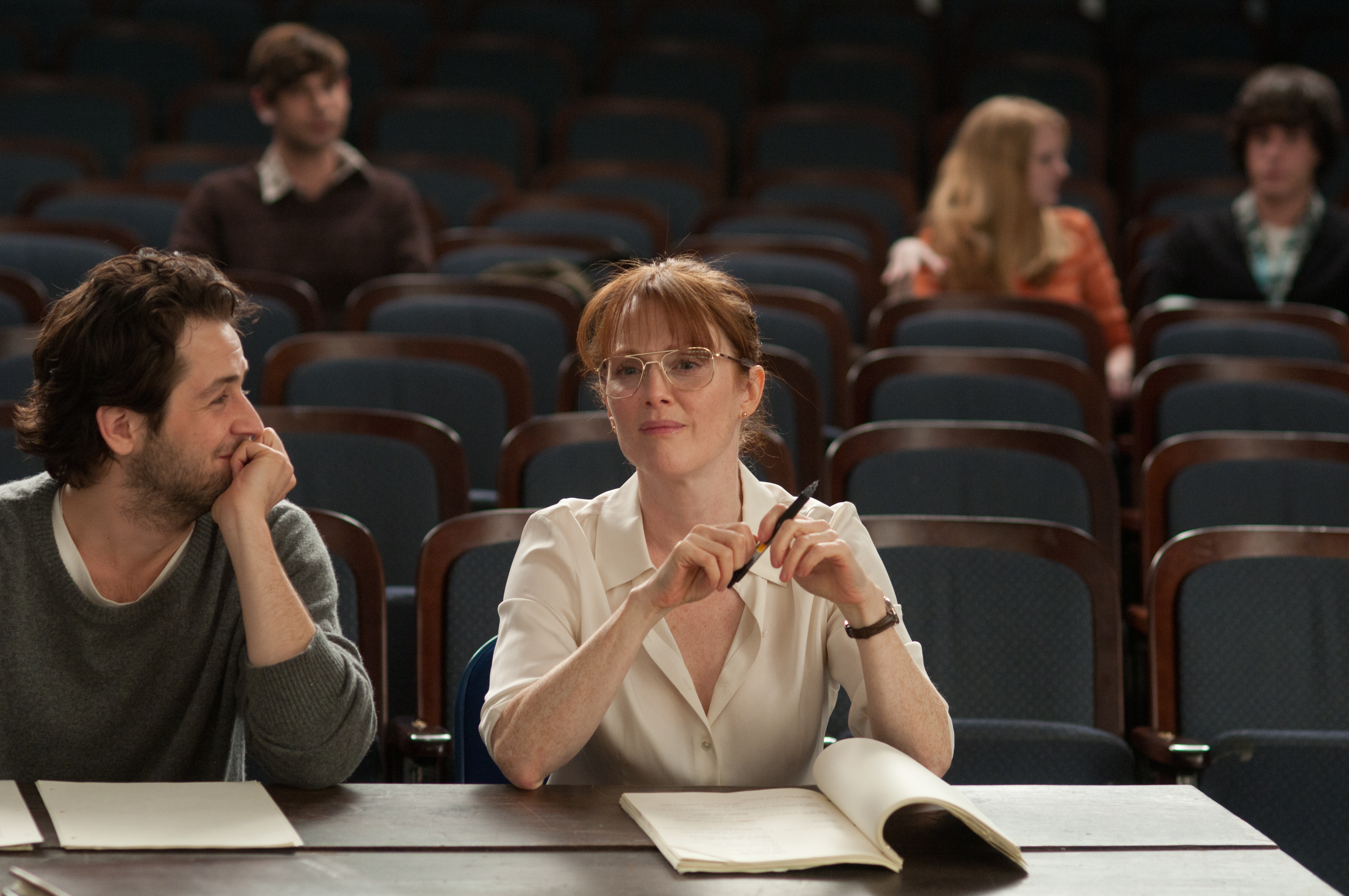 Interview: Julianne Moore and Michael Angarano on The English Teacher
