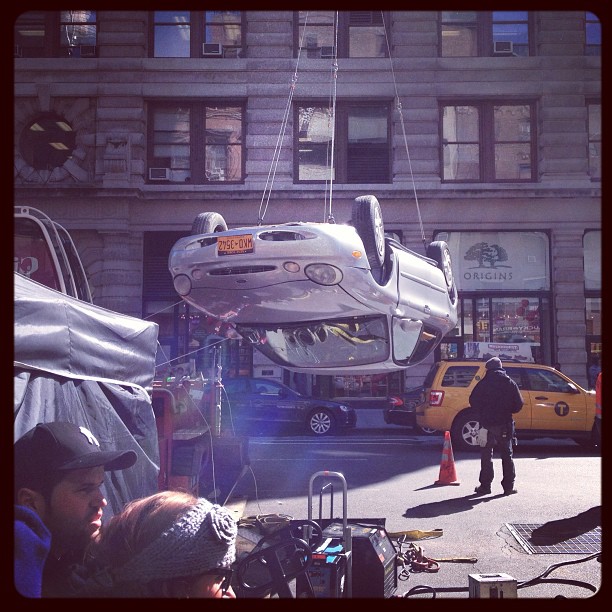 The Amazing Spider-Man Car Crash The Amazing Spider Man Car Crash Bad Ass Behind the Scenes Clips from The Amazing Spider Man 2
