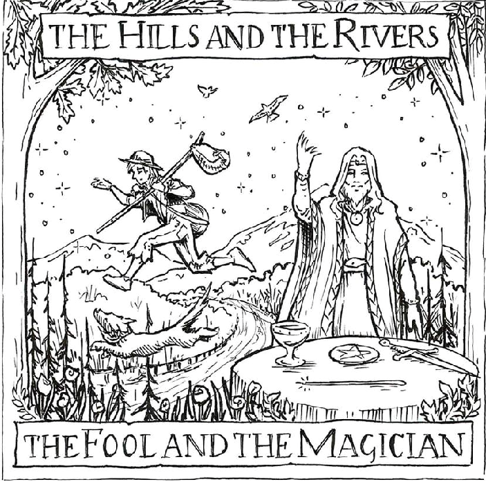 The Hills & The Rivers' The Fool and The Magician Cover
