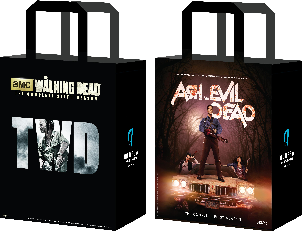 The Walking Dead and Ash vs Evil Dead Bag