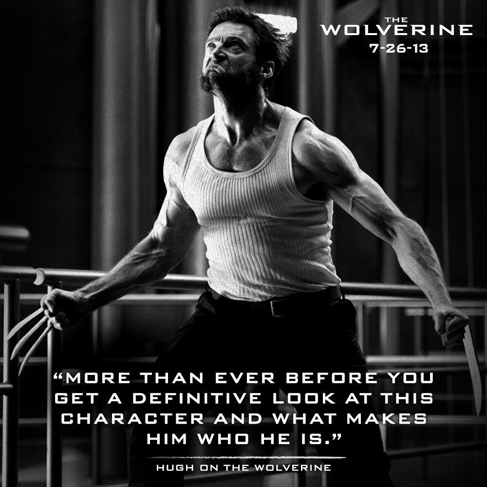 The Wolverine Hugh Jackman Quote