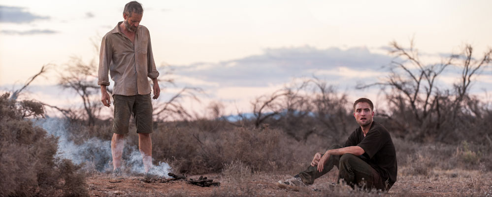 Guy Pearce and Robert Pattinson in The Rover