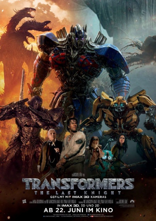 Transformers The Dark Knight International Poster 1