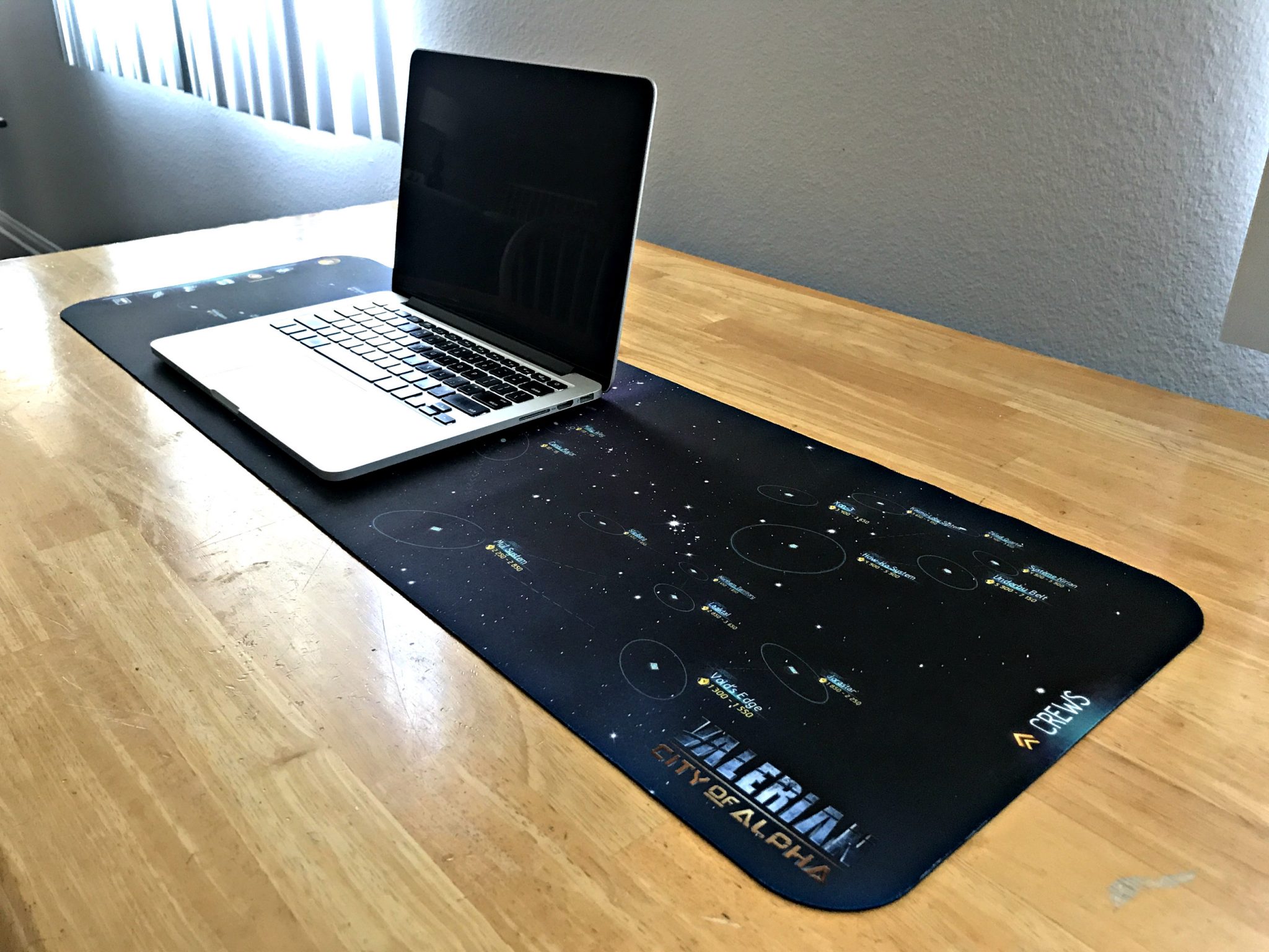 Valerian City of Alpha Mouse Pad 4