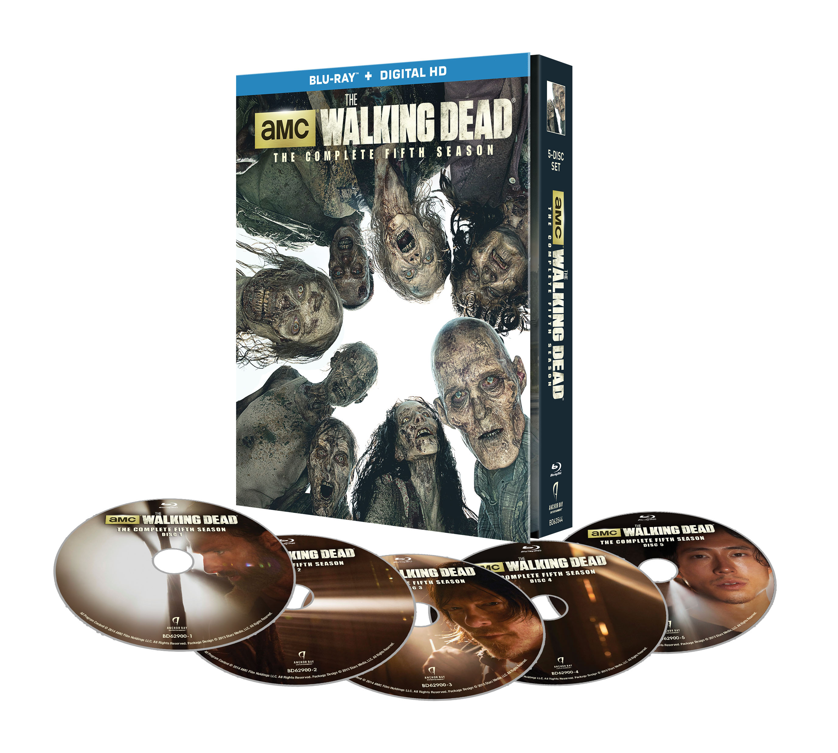 'The Walking Dead' Season 5 Limited Edition Discs