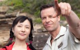 Zhu Lin and Guy Pearce in 33 Postcards