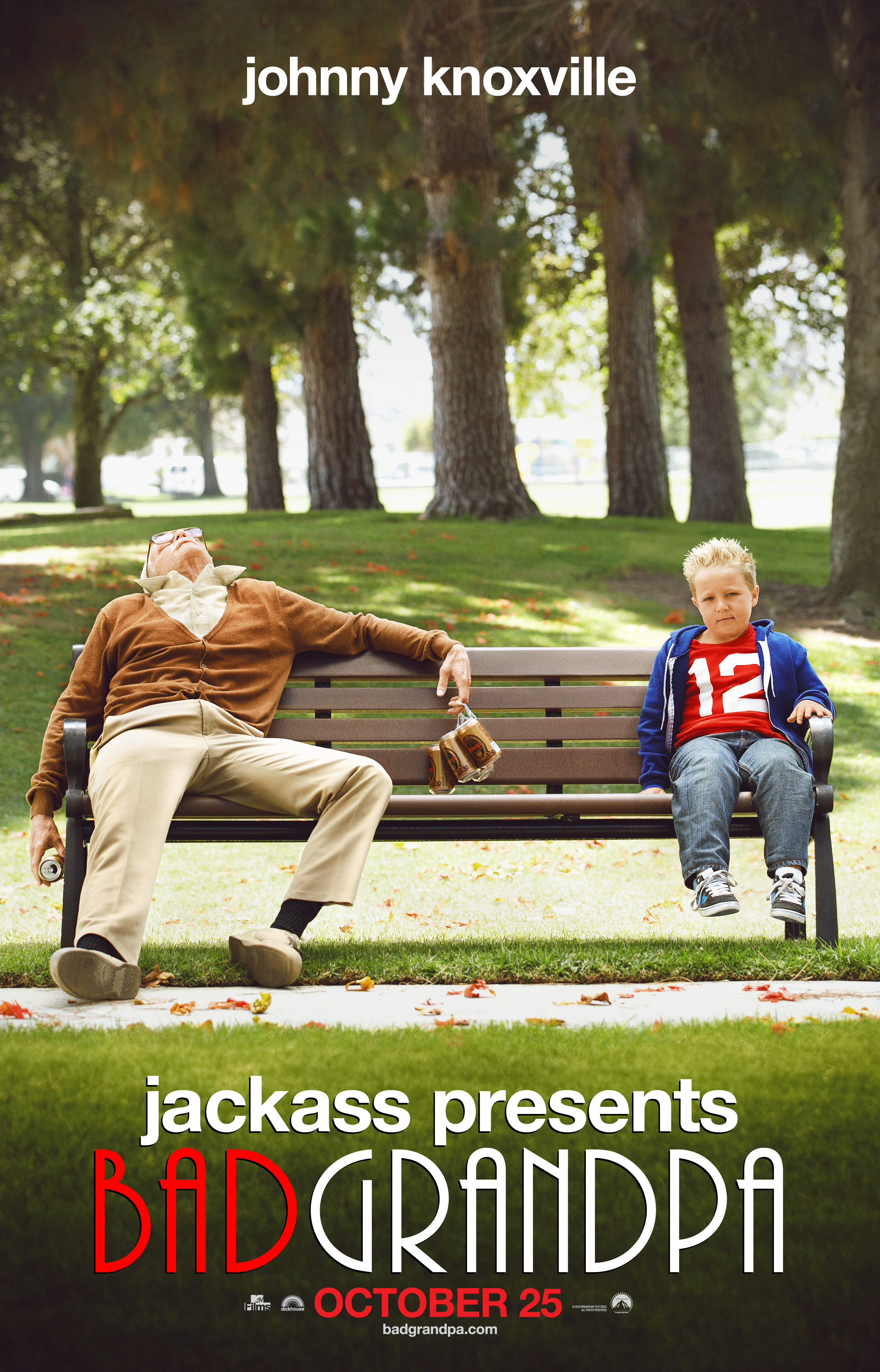 Jackass Presents: Bad Grandpa Gets Messed Up Reactions with New Poster