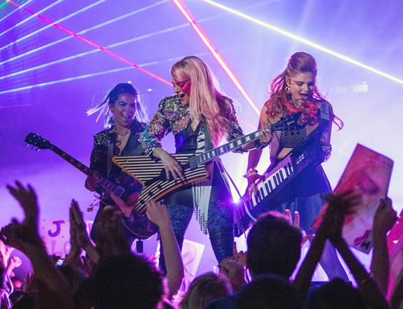 Jem and the Holograms Become Superstars In New Film Image