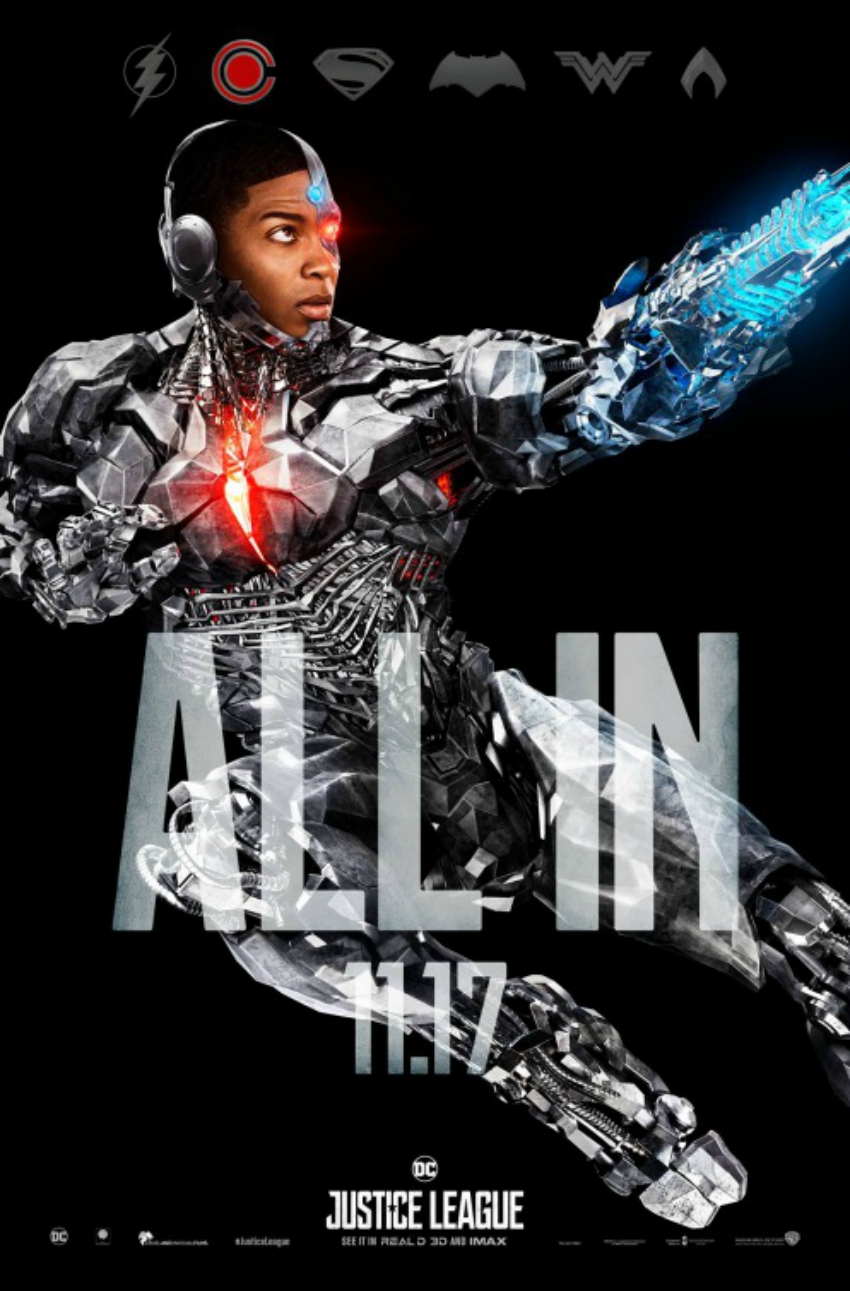Justice League - Action Posters - Cyborg