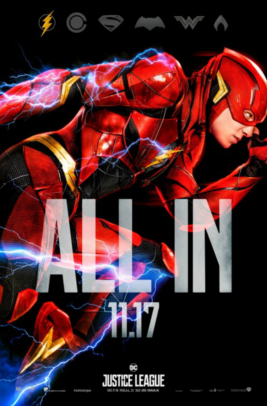 Justice League - Action Posters - The Flash