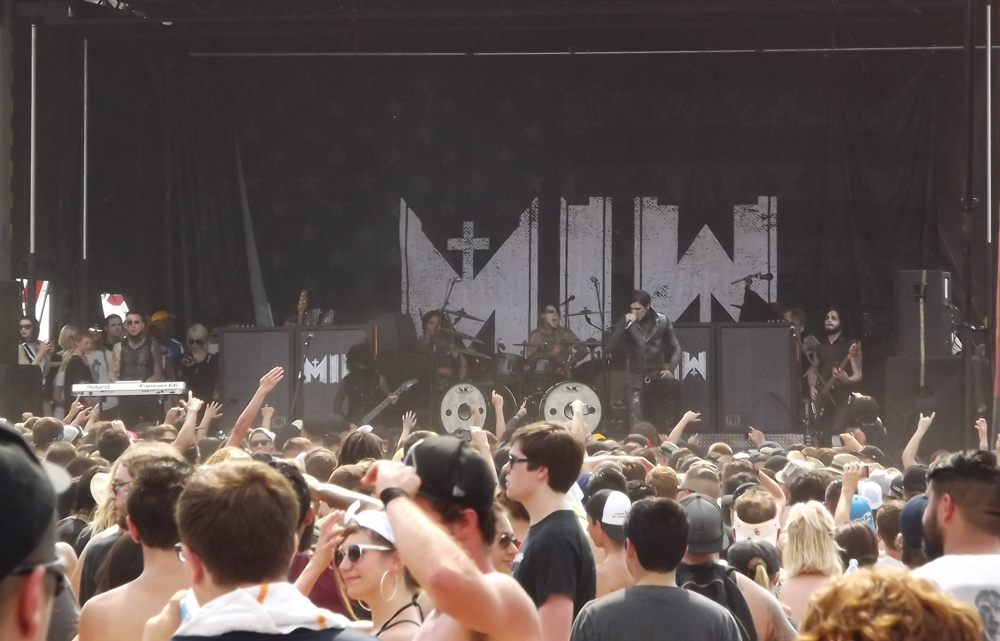 motionless in white stage