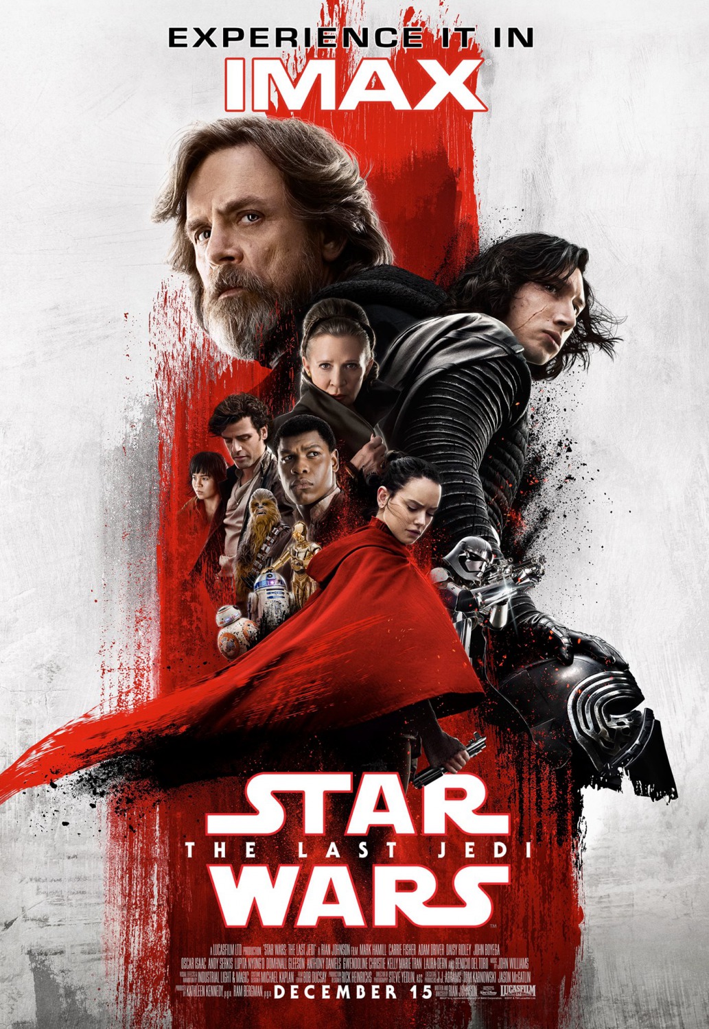 Star Wars: The Last Jedi - IMAX Movie Poster
