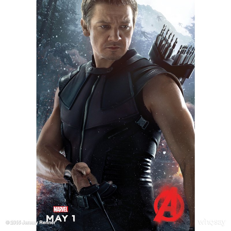 The Avengers Age Of Ultron Gets A New Poster Featuring Hawkeye