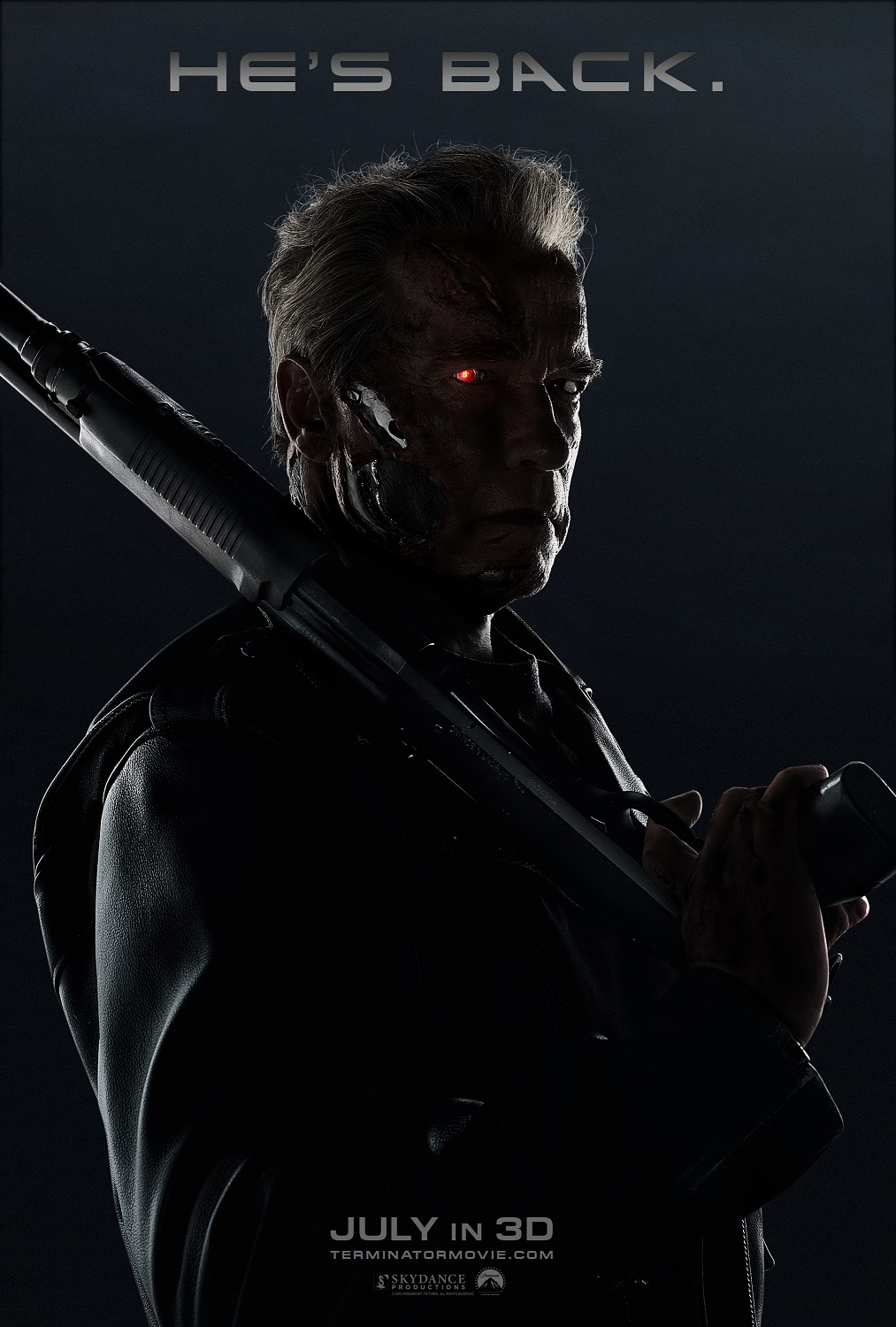 Terminator: Genisys Super Bowl poster
