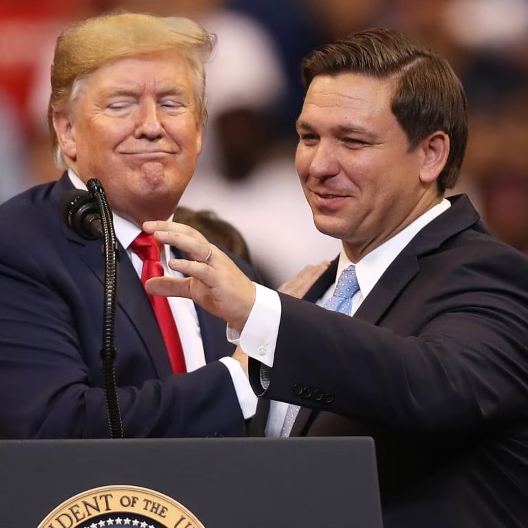 Fact Check: False claim that Florida Gov. Ron DeSantis leads Trump in ...