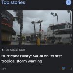 Fact Check: No, Hurricane Hilary Is Not The First Tropical Storm in SoCal